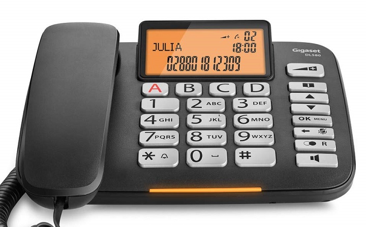 GİGASET DL580 Kablolu Masa Üstü Telefon